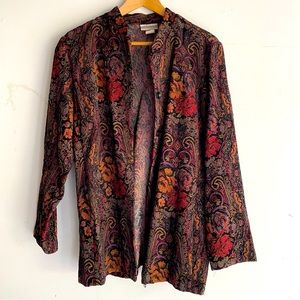 🌟Coldwater creek tapestry coat